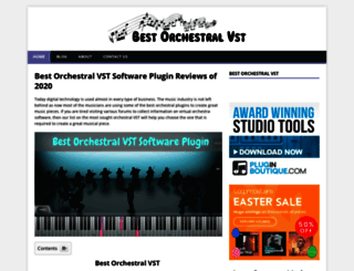 bestorchestralvst.com screenshot
