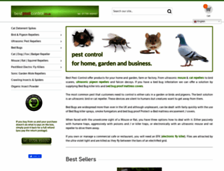 bestpestcontrol.co.uk screenshot