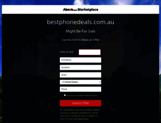 bestphonedeals.com.au screenshot