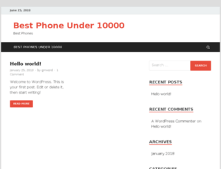 bestphoneunder10000.in screenshot