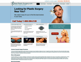 bestplasticsurgery.com screenshot