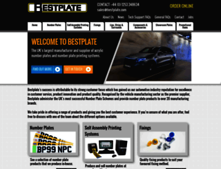 bestplate.com screenshot