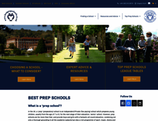 bestprepschools.co.uk screenshot