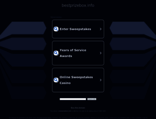 bestprizebox.info screenshot