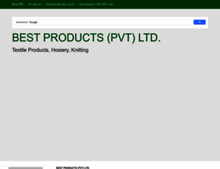 bestproductspvtltd.enic.pk screenshot
