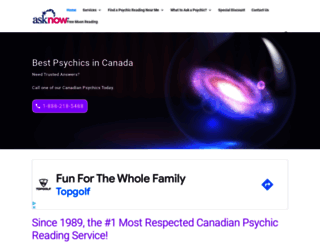 bestpsychic.ca screenshot