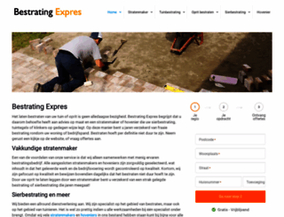 bestrating-expres.nl screenshot