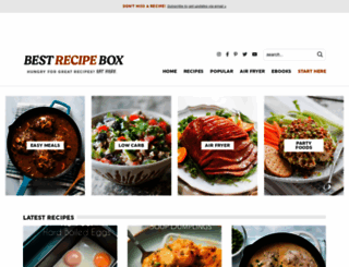 bestrecipebox.com screenshot