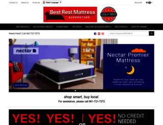 bestrestmattress.com screenshot
