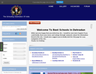bestschoolsindehradun.com screenshot