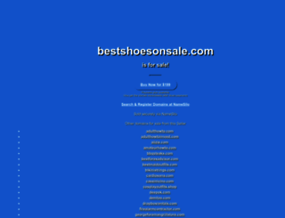 bestshoesonsale.com screenshot