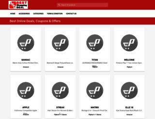 bestshoppingdeal.in screenshot