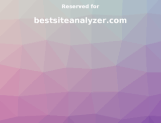 bestsiteanalyzer.com screenshot