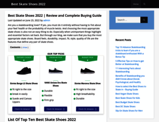 bestskateshoes.com screenshot