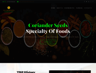 bestspiceexporter.com screenshot
