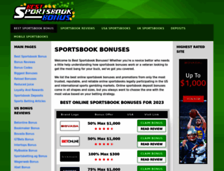 bestsportsbookbonus.com screenshot