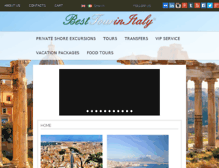 besttourinitaly.com screenshot