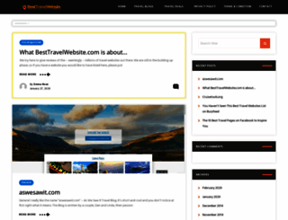 besttravelwebsite.com screenshot