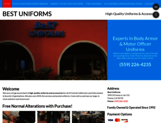bestuniforms.net screenshot