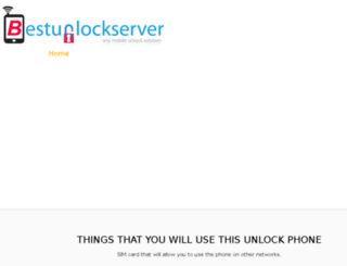bestunlockserver.com screenshot