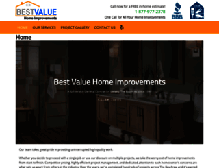 bestvaluehomeimprovements.com screenshot