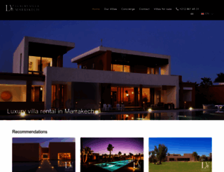 bestvillamarrakech.com screenshot