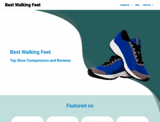 bestwalkingfeet.com screenshot