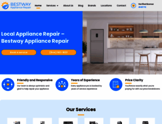 bestway-appliancerepair.com screenshot