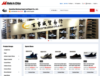 bestwayshoes.en.made-in-china.com screenshot
