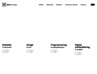 bestwebdesign.no screenshot