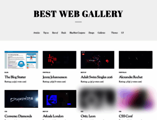 bestwebgallery.com screenshot