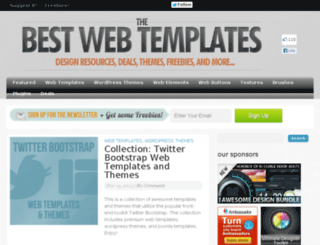 bestwebtemplates2011.com screenshot