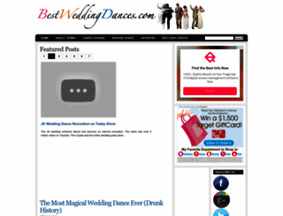 bestweddingdances.com screenshot