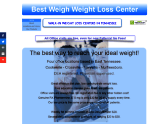 bestweighweightloss.com screenshot