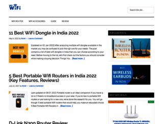 bestwifi.in screenshot