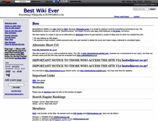 bestwikiever.wikidot.com screenshot
