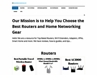 bestwirelessroutersnow.com screenshot