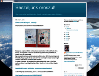 beszeljunkoroszul.blogspot.hu screenshot