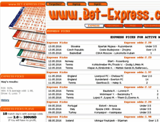 bet-express.com screenshot