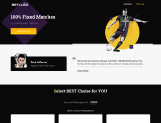 bet-luck.com screenshot