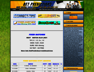 bet-predictions.com screenshot