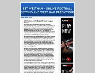 bet-westham.co.uk screenshot