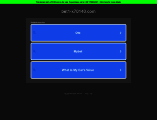 bet1-x70140.com screenshot