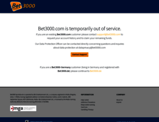 bet3000.com screenshot
