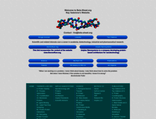 beta-sheet.org screenshot