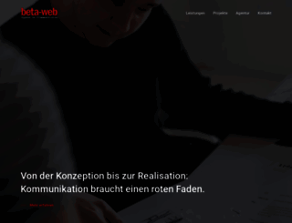 beta-web.de screenshot