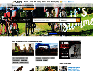 beta.active.com screenshot