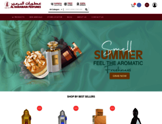 beta.alharamainperfumes.com screenshot