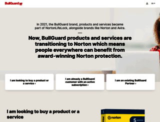 beta.bullguard.com screenshot