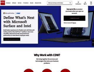 beta.cdw.com screenshot